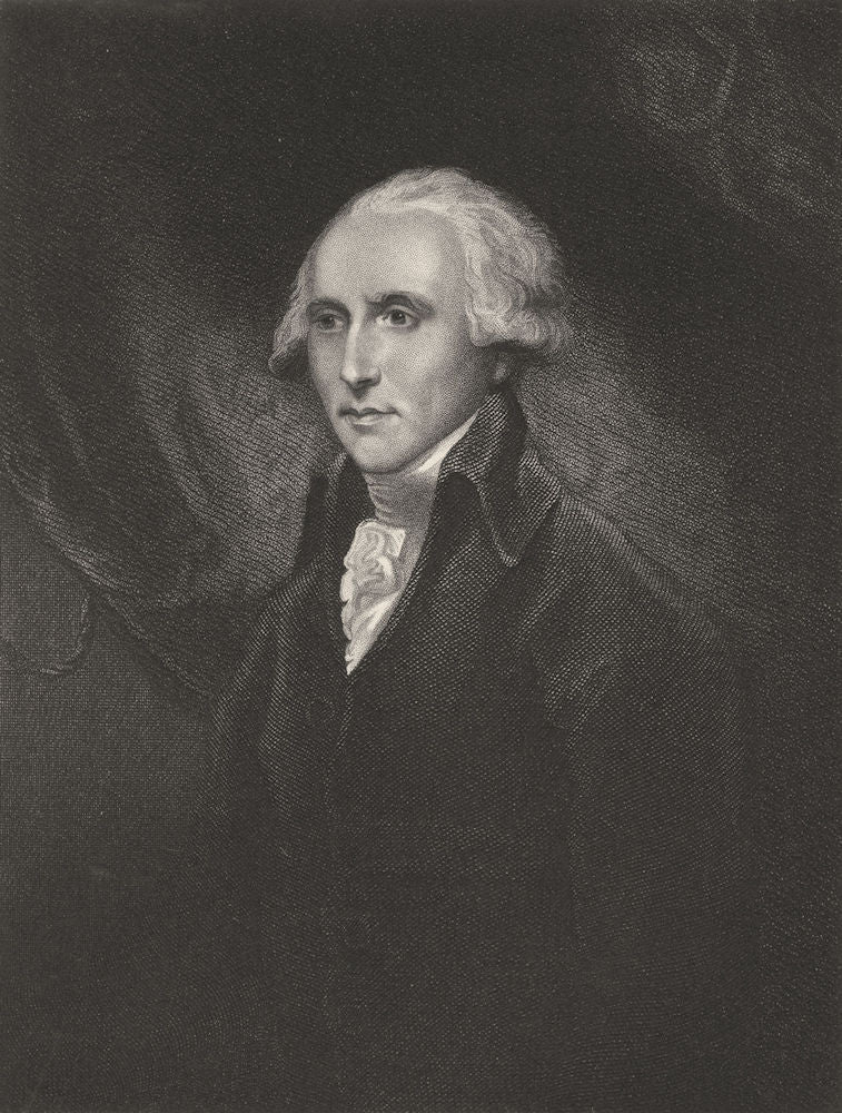 THE RIGHT HONBLE WILLIAM WINDHAM. Sir Joshua Reynolds 1835 antique print